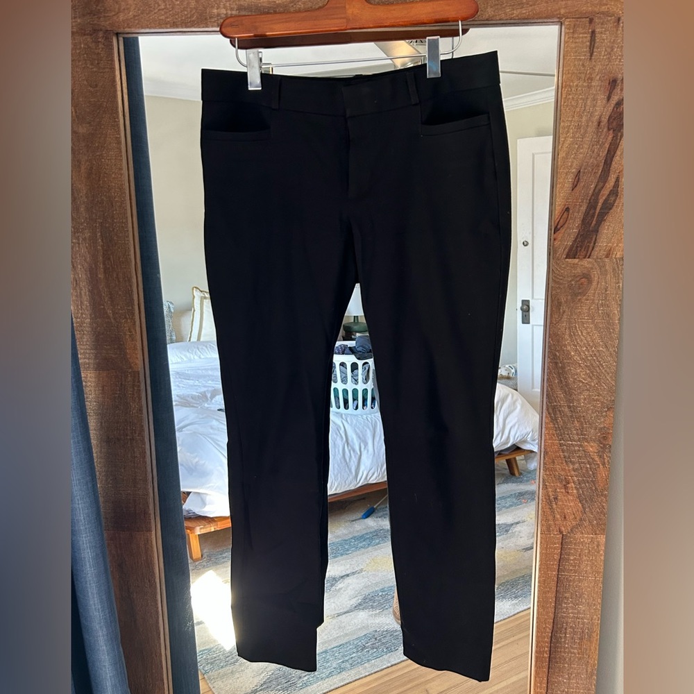 Banana Republic Sloan Black Pants size 4